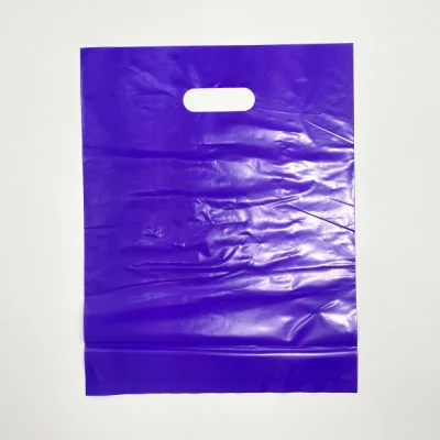 200 sacolas de mercadoria de varejo de plástico brilhante e rosa de 1,5 mil, 9